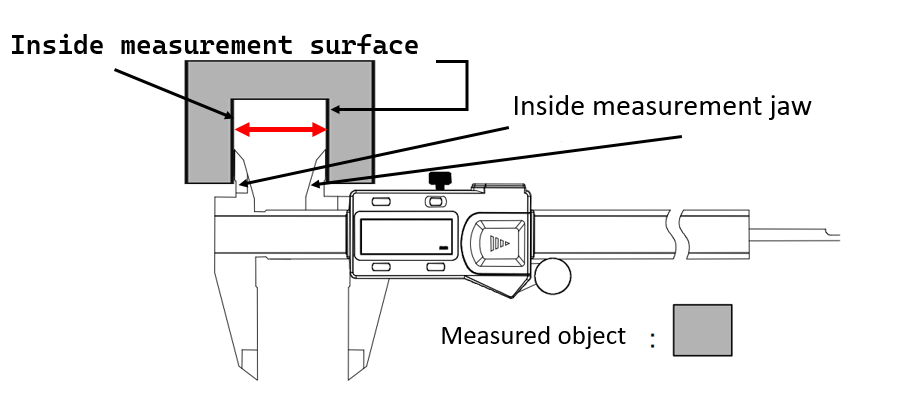 Four measurement methods of calipers - An Inside Measurement Can Be Taken
